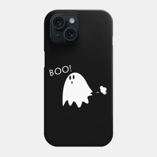 Boo fart gost Halloween Shirt, Funny Halloween shirt Phone Case