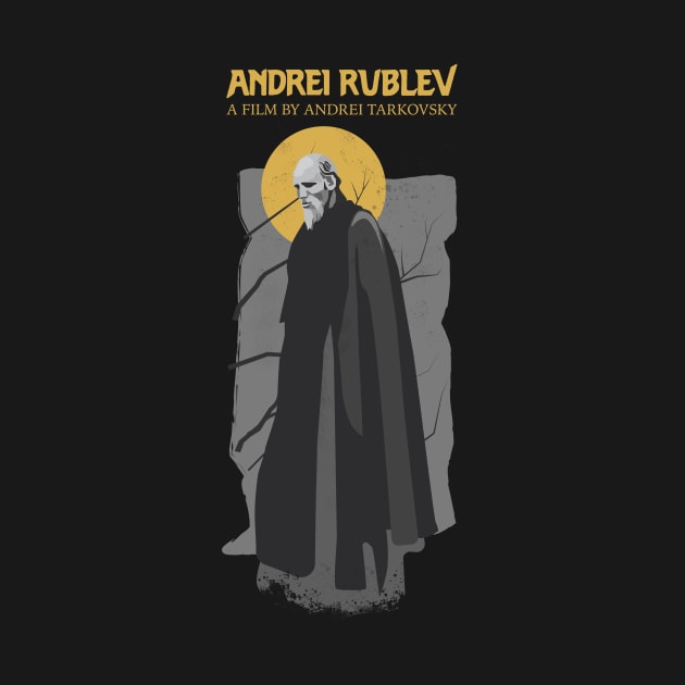 Andrei Rublev Illustration w/ Title by burrotees