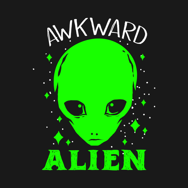 Aliens Awkward Geek Freak Mars  Scifi Solar by Funny-Gift-Idea