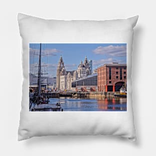 The Liverpool Waterfront Pillow