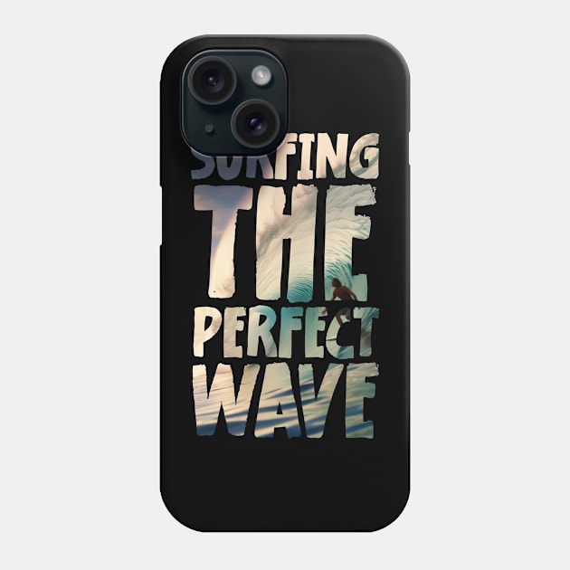 Surfing the perfect wave Phone Case by star trek fanart and more