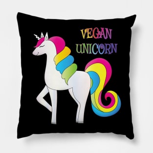 Vegan Unicorn Pillow