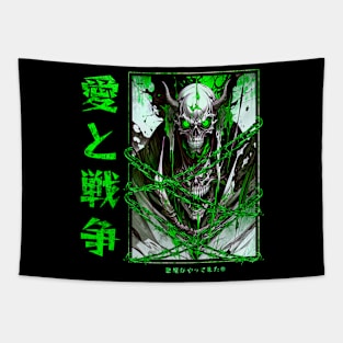 Japanese Demon | Anime Demon | Anime Shinigami Tapestry