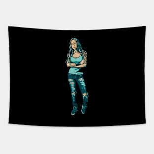 Street Queen Tapestry