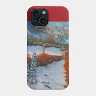 Early fall Snow Phone Case