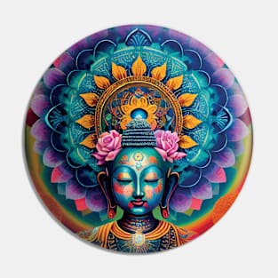 Buddha Mandala Pin