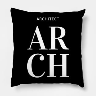 Architect, Text design Pillow