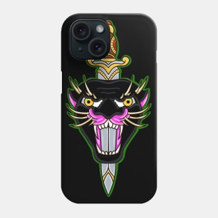 TRADITIONAL PANTHER Phone Case