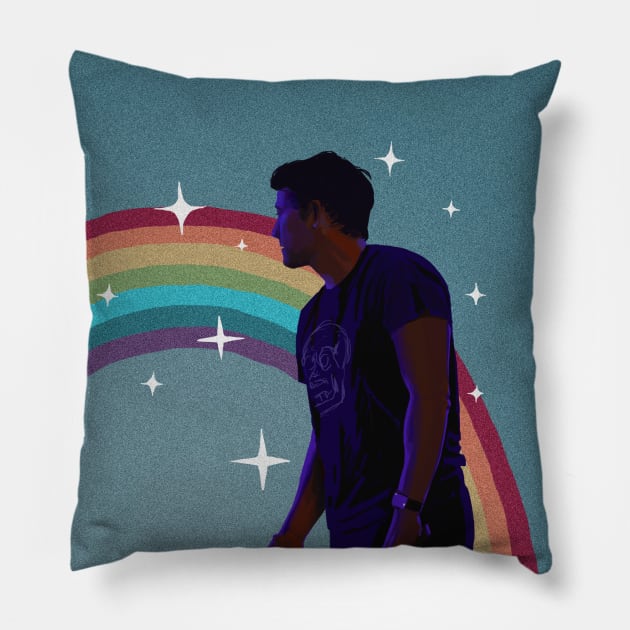 Misha at JIB12 Pillow by hetta