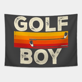 Golf Boy T Shirt For Women Men Tapestry