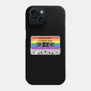 this is not a phase mom (vintage pixel art design) Phone Case