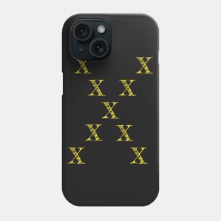 10x (yellow) Phone Case