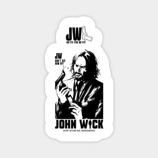 John Wick - An eye For An Eye Magnet