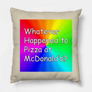 Rainbow Logo Pillow