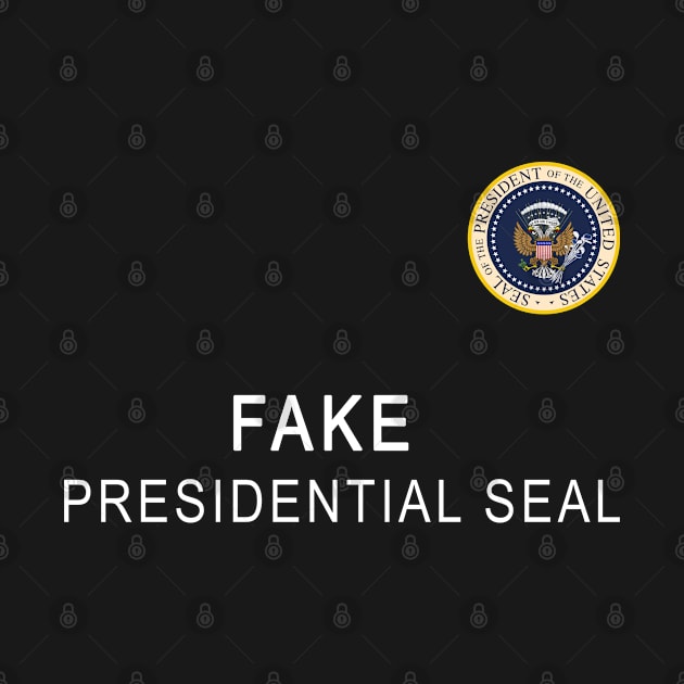 Fake Presidential Seal - 45 is a puppet by Saymen Design