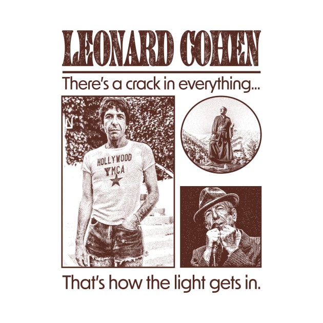 Leonard Cohen by FrozenCharlotte