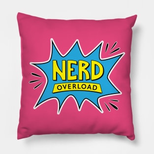 Nerd Overload - New Logo Pillow