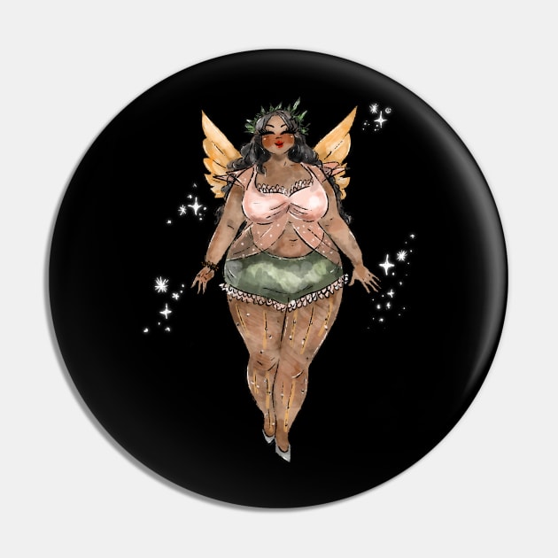 Pretty Spring Fairy Pin by The Mindful Maestra