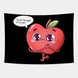 You Are The Apple Of My Eyes Tapestry