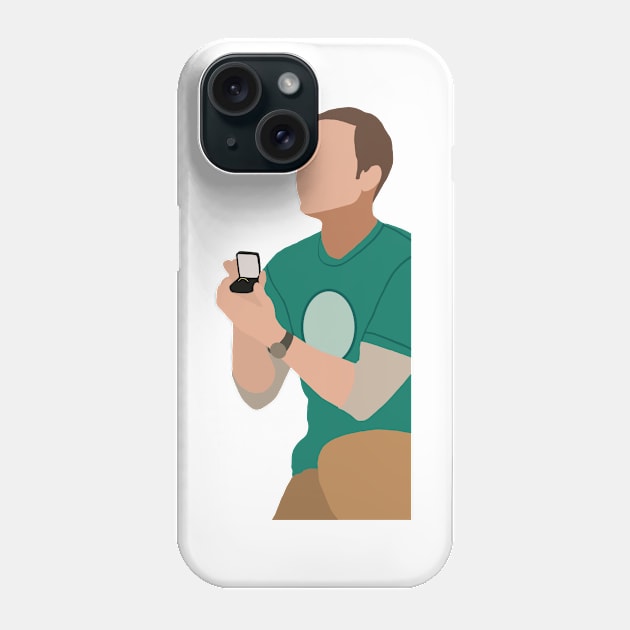 Sheldon &amp;amp; The Proposal Phone Case by Pau1216p