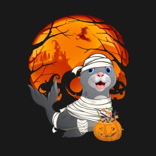 Seal mummy pumpkin T-Shirt