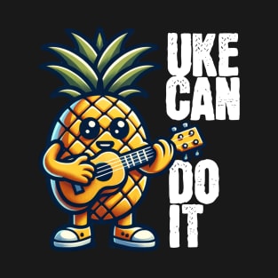 Uke Can Do It - Ukulele T-Shirt