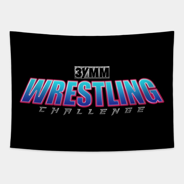 Three Y's Men Media Wrestling Challenge Tapestry by 3YsMenMedia