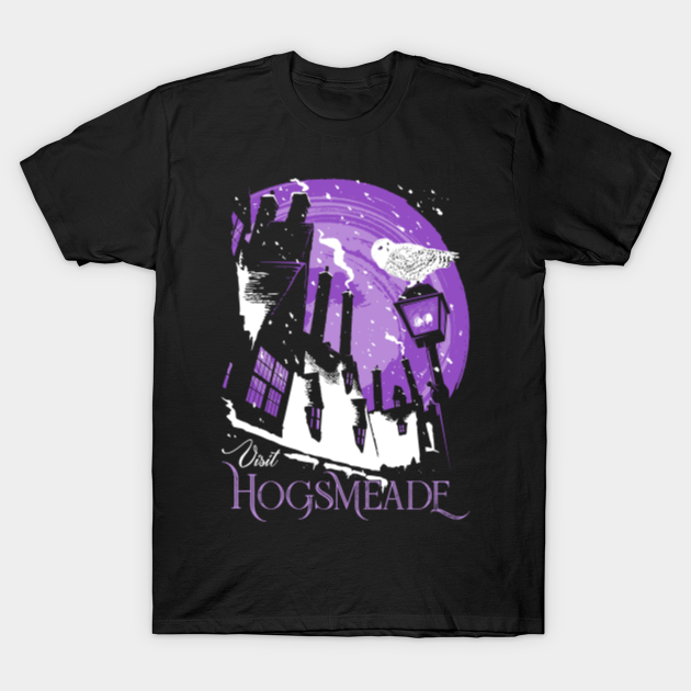 Visit Hogsmeade (Violet) - Harry Potter - T-Shirt