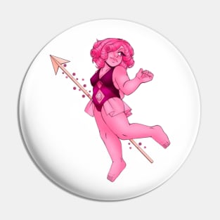 Rose Quartz Pin