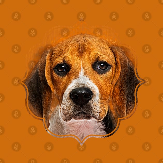 Beagle dog by Nartissima