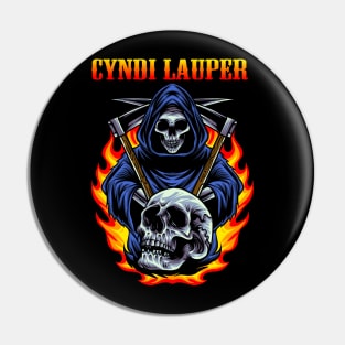 LAUPER AND THE CYNDI BAND Pin