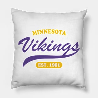 Minnesota Vikings Classic Style Pillow