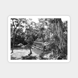 Vintage photo of Ruins of Copan Magnet