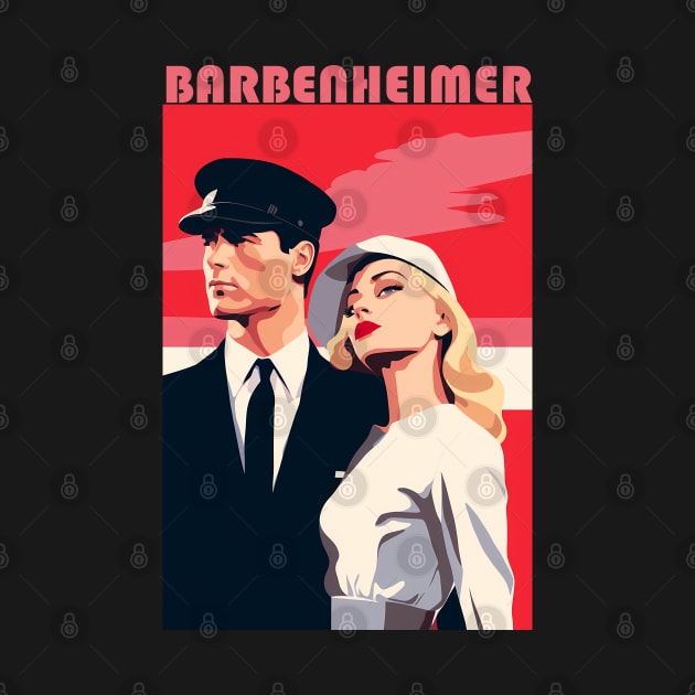 Barbie x Oppenheimer | Barbenheimer by RetroPandora