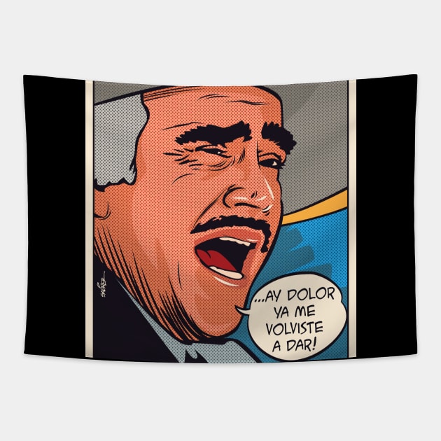 Vicente Fernandez Tapestry by Sauher