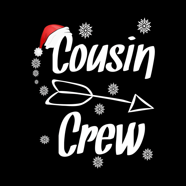 Cousin Crew Pajamas Christmas gift T-Shirt by FouadBelbachir46