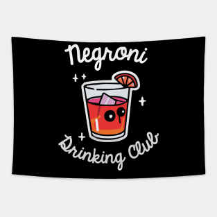 Negroni Drinking Club Cocktail Bartender Retro Tapestry