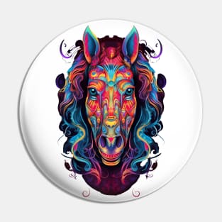 Fantasy Horse Portrait Pin