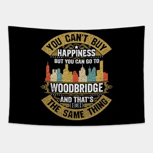 Woodbridge City Virginia State USA Flag Native American Tapestry