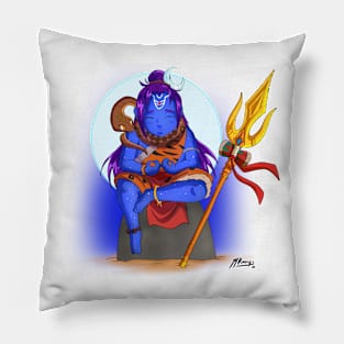 Little Shiva Meditating Pillow