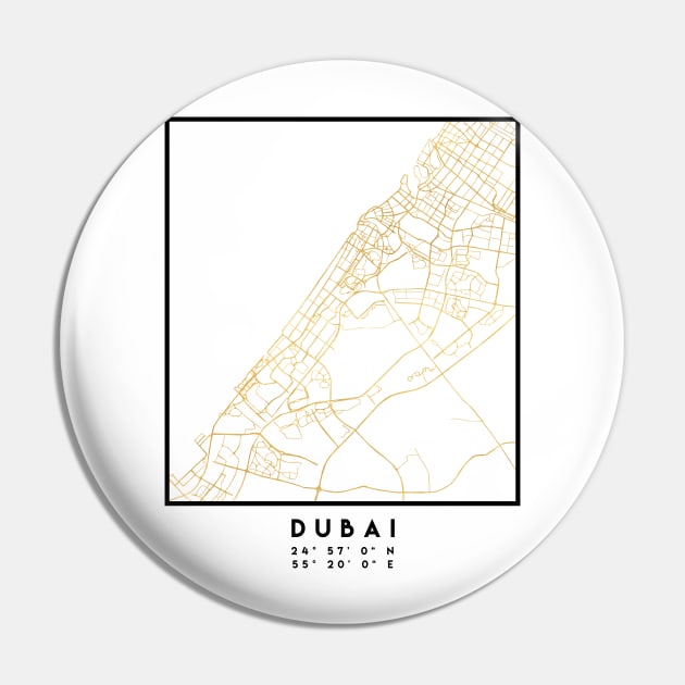 DUBAI UNITED ARAB EMIRATES CITY STREET MAP ART Pin by deificusArt