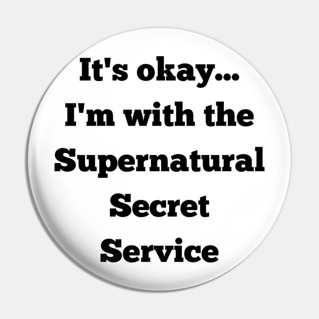 Super Secret Pin by Martin & Brice