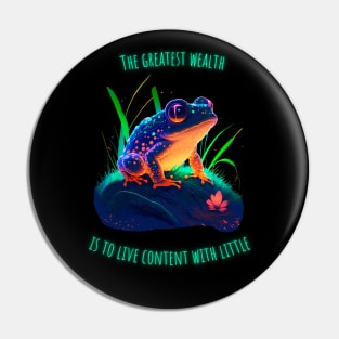 Neon Frog | Mental Health Pin