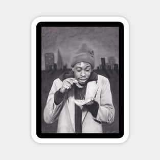 Dave Chappelle Laughable Lines Magnet