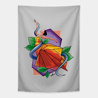 Dance geometric Tapestry