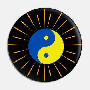 Blue and Yellow Universe in the Yin Yang Pin