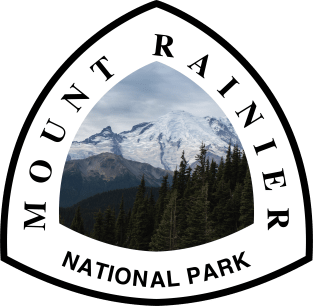 Mount Rainier National Park shield Magnet