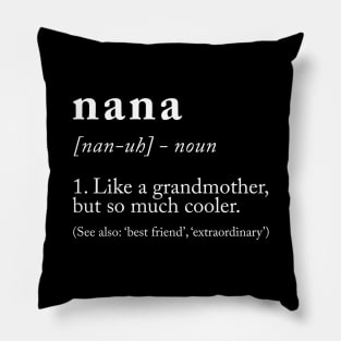 Nana Definition Pillow