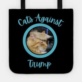 Funny Cats Anti-Trump - Cats Against Trump Tote