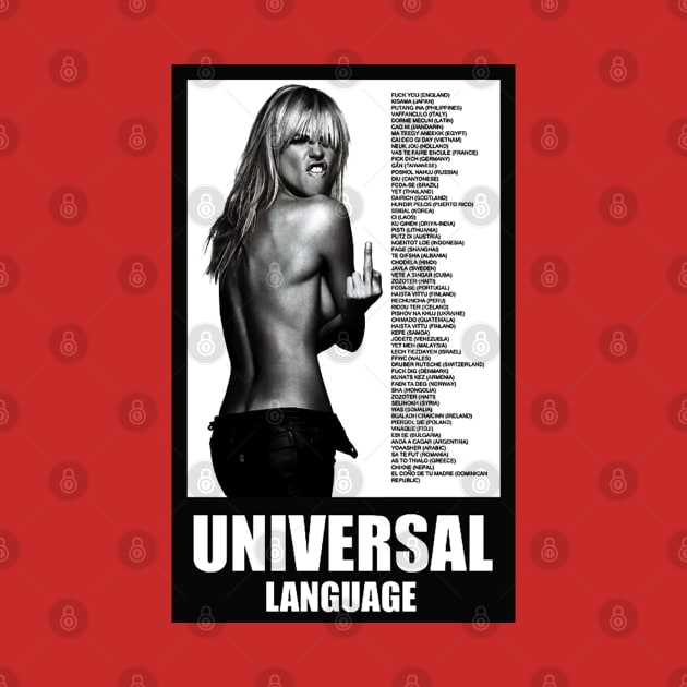 UNIVERSAL LANGUAGE HOW TO SAY FUCK YOU IN DIFFERENT LANGUAGES by dopeazzgraphics